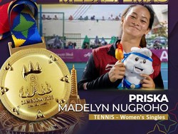 Tenis Tambah Koleksi Emas Indonesia di SEA Games 2023