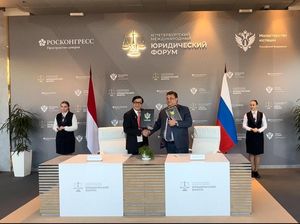Genjot Kapasitas Pelayanan Publik, RI-Rusia Teken MoU di Bidang Hukum Genjot Kapasitas Pelayanan Publik, RI-Rusia Teken MoU di Bidang Hukum