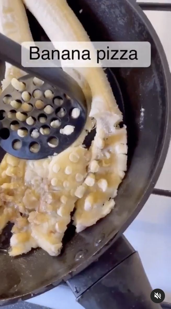 Netizen Geram Lihat Kreasi Pizza Pisang Tumbuk Plus Saus Tomat