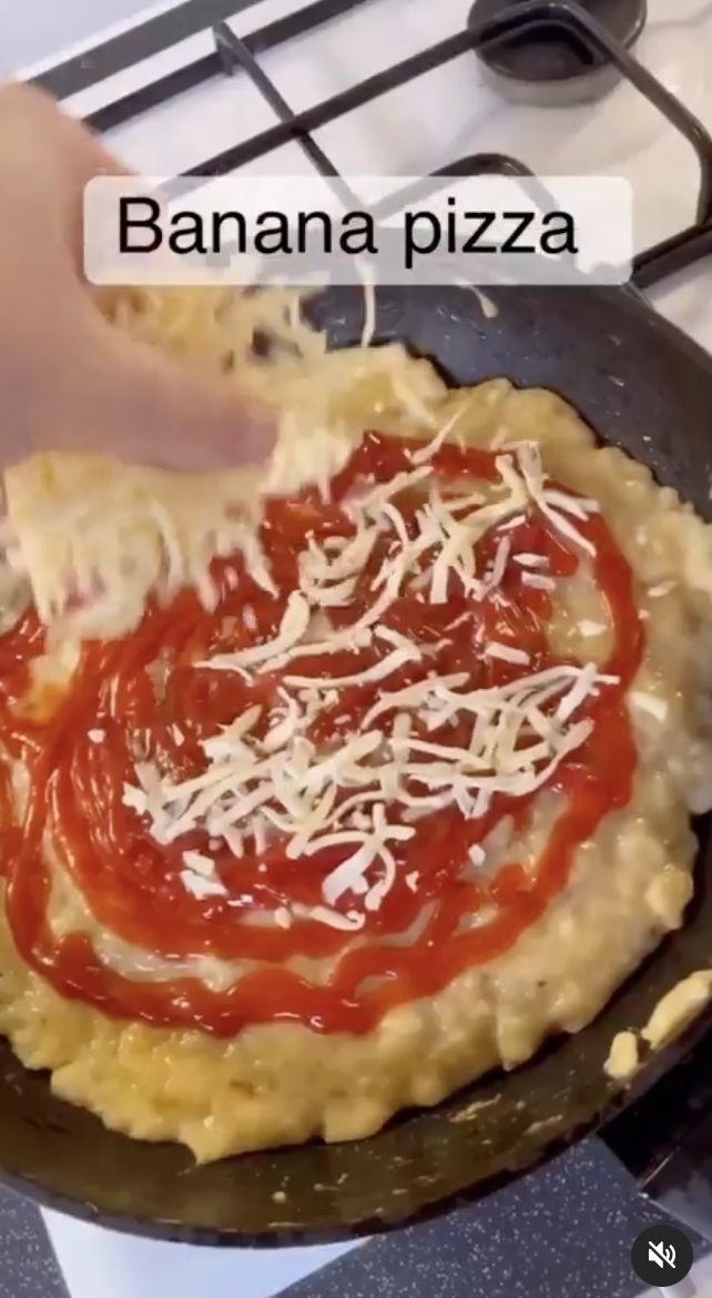Netizen Geram Lihat Kreasi Pizza Pisang Tumbuk Plus Saus Tomat