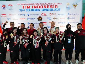 Timnas Esports Sea Games 2023 Pulang ke Indonesia, Disambut Bak Pahlawan
