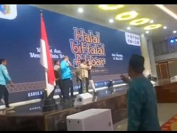 Heboh, Halal Bihalal Mahasiswa Batu Bara Ricuh di Kantor Gubernur Sumut