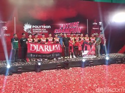 PB Djarum Sabet Juara Umum Superliga Junior 2023