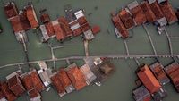 Belasan Desa di Demak Terdampak Banjir Rob