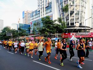 Pemanasan Jelang Maybank Marathon di Bali