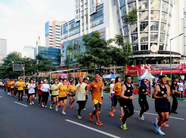 Pemanasan Jelang Maybank Marathon di Bali