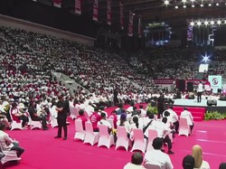 Video Ganjar, Prabowo hingga Sandiaga Muncul di Puncak Musra Jokowi