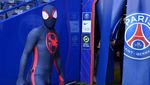 Wow! Ada Spiderman di Laga PSG Vs Ajaccio