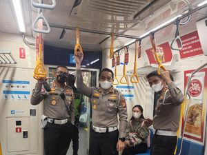 Dirlantas Polda Metro Cek Titik Kemacetan dan Jarak Tempuh Pakai MRT Dirlantas Polda Metro Cek Titik Kemacetan dan Jarak Tempuh Pakai MRT