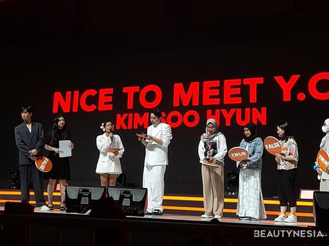 Fan meeting Kim Soo Hyun di Indonesia bersama YOU Beauty