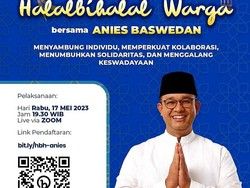 Warga di 3.000 Lokasi Gelar Halal Bihalal Warga Bersama Anies Baswedan