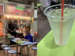 Wanita Ini Kaget Beli Air Es di Kedai Makan, Harganya Rp 15 Ribu!