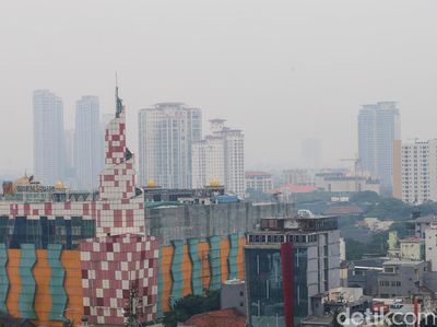 Waduh, Hari Ini Kualitas Udara Jakarta Tidak Sehat