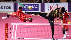 Momen Sepak Takraw Indonesia Gulung Malaysia dan Raih Emas
