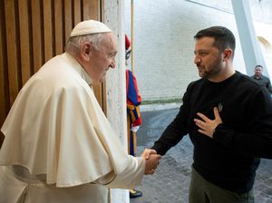 Kecam Seruan Bendera Putih Paus Fransiskus, Ukraina Ogah Menyerah ke Rusia