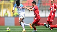Monza vs Napoli tersaji di U-Power Stadium pada laga lanjutan Liga Italia, Minggu (14/5/2023) dini hari WIB. Tim tamu yang sudah memastikan juara Serie A melakukan beberapa rotasi di laga ini. REUTERS/Daniele Mascolo  