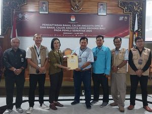 Partai Buruh-Gelora Daftarkan Bacaleg pada Menit Akhir, Diterima KPU Bali