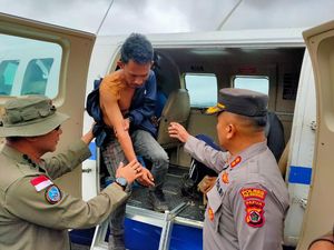 4 Pekerja Korban Sandera KKB di Okibab Dievakuasi ke RSUD Oksibil Pegubin