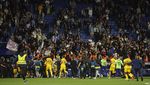 Pemain Barcelona Rayakan Kemenangan, Suporter Espanyol Berang