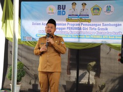 Bahagianya Warga Gresik Tak Kesulitan Air Bersih Lagi Usai Dialiri PDAM