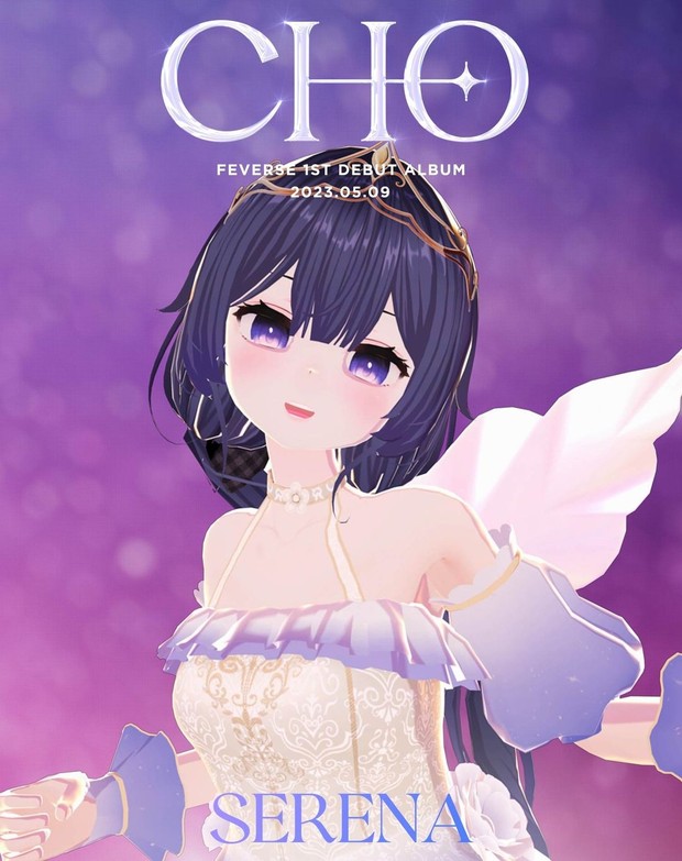 Potret Serena Feverse dalam foto konsep 'CHO'/ Foto: instagram.com/girlsreverse.official Potret Serena Feverse dalam foto konsep 'CHO'