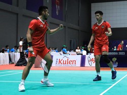 Pramudya/Yeremia Rebut Emas Ganda Putra SEA Games 2023