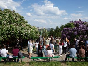 Segelintir Keindahan yang Tersisa di Kota Kyiv Ukraina