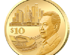 Singapura Rilis Uang Koin Khusus 10 Dolar Peringati Kelahiran Lee Kuan Yew