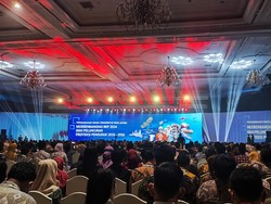 Wapres Maruf Amin Hadiri Indonesia Emas di JCC Senayan