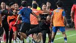Momen Baku Hantam Indonesia Vs Thailand