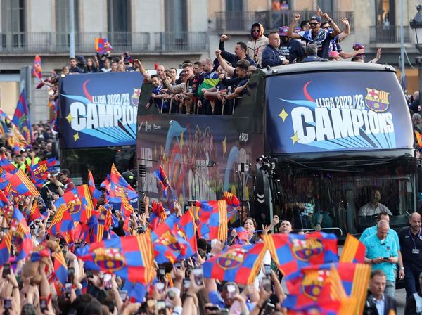 Barcelona Gelar Parade Bus Terbuka Rayakan Juara Liga Spanyol