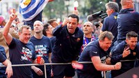 Xavi paling sukses dengan menangi titel LaLiga (Reuters)