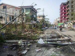 Topan Mocha Terjang Myanmar, Lebih dari 100 Warga Rohingya Tewas Topan Mocha Terjang Myanmar, Lebih dari 100 Warga Rohingya Tewas