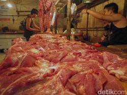 Harga Daging Babi Naik Jelang Galungan, Stok Kurang karena ASF