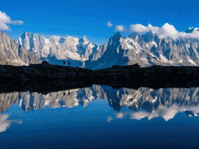 Foto-foto Refleksi Bentang Alam yang Indahnya Kebangetan