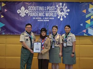 Pramuka UI Wakili Indonesia, Bahas Kepanduan Pascapandemi di Hong Kong