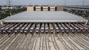 Potret Deretan Kereta LRT yang Bakal Beroperasi Juli 2023