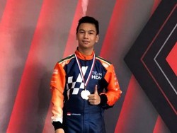 Remaja Asal Sulut Sabet Juara 2 Nasional Balap Gokart di Bogor