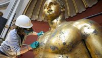 Wujud Patung Hercules Raksasa yang Ditemukan di Museum Vatikan