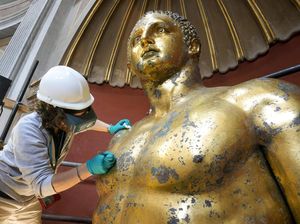 Wujud Patung Hercules Raksasa yang Ditemukan di Museum Vatikan Wujud Patung Hercules Raksasa yang Ditemukan di Museum Vatikan
