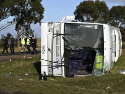 Tabrak Bus Sekolah-Lukai 7 Anak, Sopir Truk Diadili di Australia