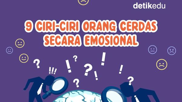 Infografis: 9 Ciri-ciri Orang Cerdas Secara Emosional