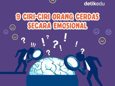 Infografis: 9 Ciri-ciri Orang Cerdas Secara Emosional