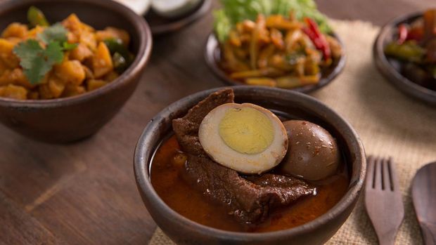 delicious brongkos javanese food culinary of indonesian