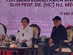 Resmikan Rumah Anggrek di Kebun Raya Bogor, Megawati Nostalgia Masa Kecil