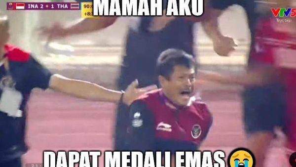 Meme Garuda Muda Jawara Emas SEA Games 2023, Tim Gajah Perang Merana
