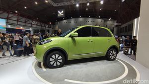Tampang Mobil Listrik Murah Wuling Binggo yang Muncul di PEVS 2023