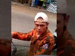 Aksi Pria Berbaju Ormas Palak Sopir Kini Dalam Kejaran Polisi