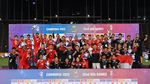 Senyum Ceria Garuda Muda dengan Medali Emas