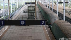 Foto Terbaru! Progres Pembangunan Stasiun Kereta Cepat Tegalluar